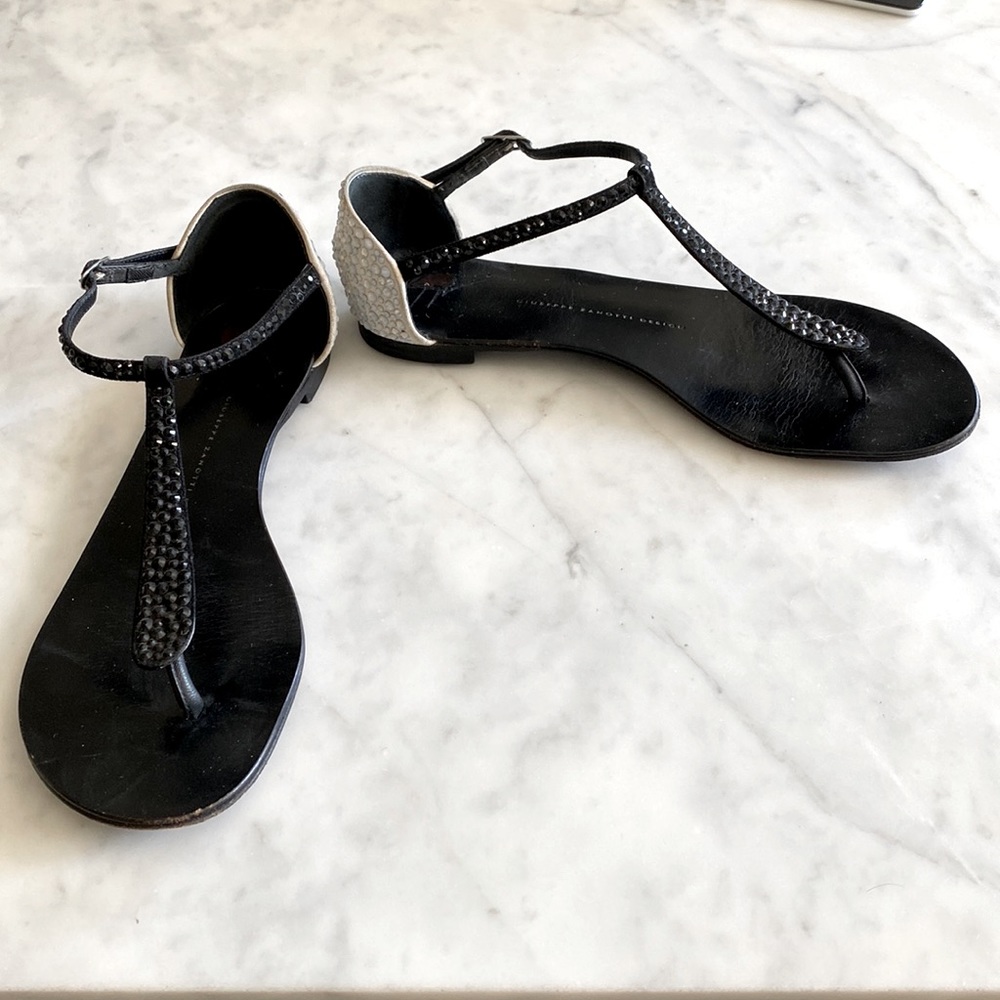 Guiseppe Zanotti crystal sandals
